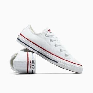 Converse Classic White Chuck Taylors Youth Size 12 NWOB